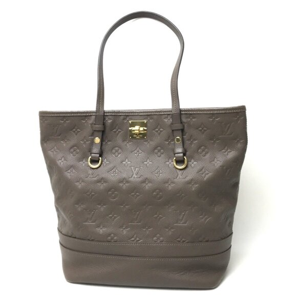 LOUIS VUITTON Brown Monogram Tote Bag - Picture 1 of 9